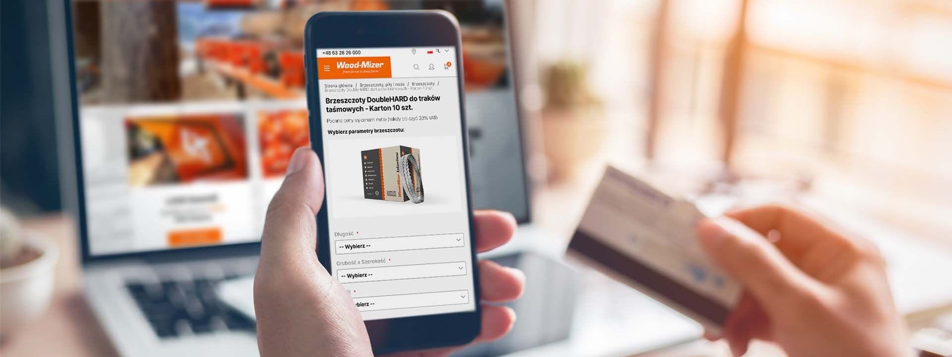 Polski e-sklep Wood-Mizer czeka na pierwsze zamówienia